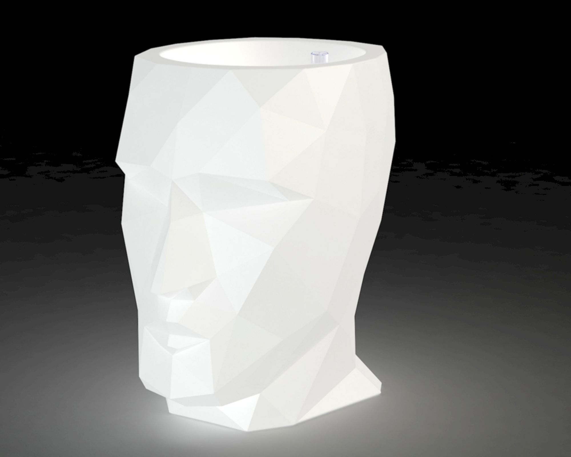 Vondom »ADAN« Outdoor Pflanzengefäss LED-Beleuchtung RGB LED Batterie / 70x96 cm Image
