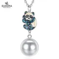 Eudora – pendentif boule d'harmonie Panda de 20mm pendentif de grossesse Bola Angel call Baby wish