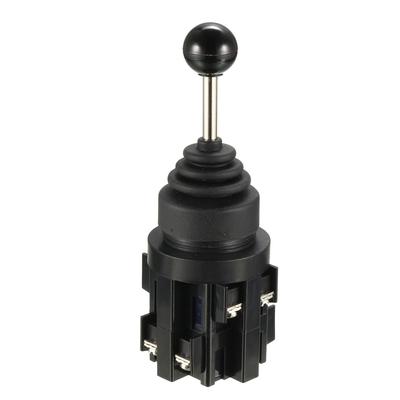 Joystick Switch Controllers 4 Position 4NO Momentary Type AC 380V 10A - Black