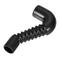 Washing Machine Drain Hose, 17mm 14mm ID 93mm Length Elbow Corrugated Pipe Black