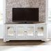 Magnolia Manor Antique White and Weathered Bark TV Console