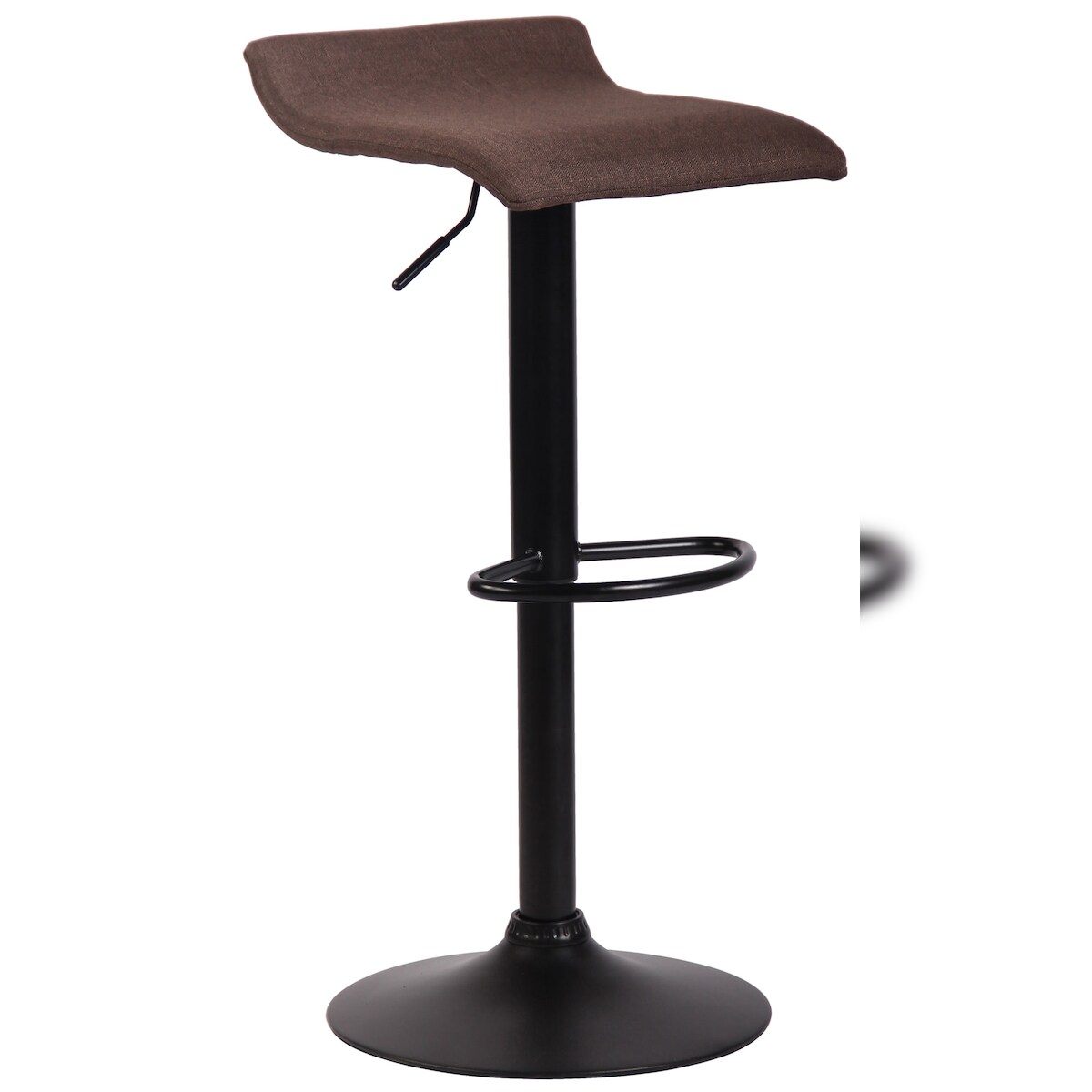 CLP Barhocker Dyn V2 Stoff braun/schwarz Image
