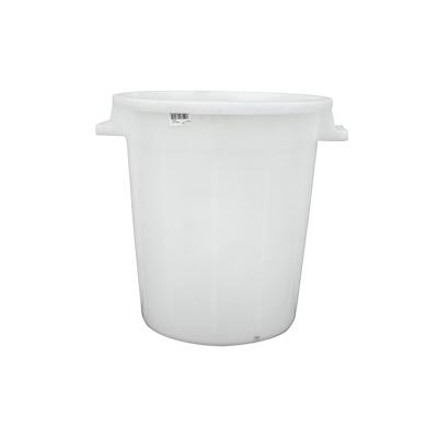 PROREGAL Kunststoffbehälter | Weiß | 120 Liter | Mehrzweckfass, Kunststoffbehälter, Tonne, Universaltonne