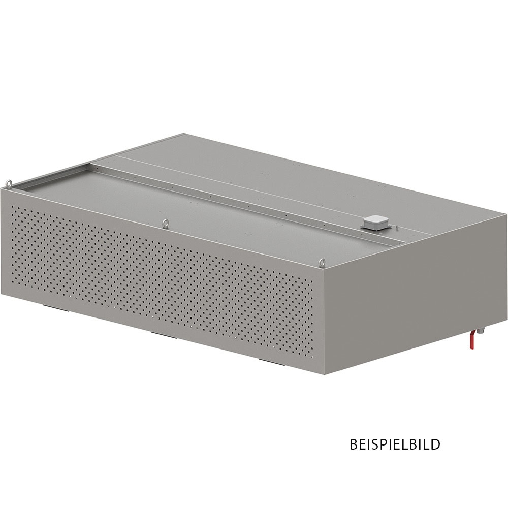 Stalgast Induktions-Wandhaube mit Kompensation "Expert Line", 2700x1200x450 mm, Kastenform mit LC2 Typ A Zyklonen-/Labyrinthfilter Image