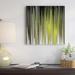 East Urban Home 'Luminous Feelings' Painting Print on Wrapped Canvas Paper in Black/Green | 16" H x 16" W x 1" D | Wayfair