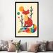 Redwood Rover 'Rainbow Fox' - Wrapped Canvas Print, Cotton in Brown/Green/Red | 60" H x 40" W x 1.5" D | Wayfair 392FCB7674764B1E86BD975807D33CBF