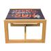 East Urban Home Here Comes The Sun Coffee Table, Vintage Design Of Calligraphy In A Spring Theme Flowers Butterflies | Wayfair