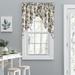 Madison Floral- Multi Colored Jacobean Floral- Tailored Swag by Ellis Curtains in Brick