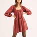 Free People Dresses | Free People Lou Jean Babydoll Dress | Color: Orange/Red | Size: S