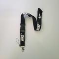 Nike Accessories | Best Sport Unisex Nike Black One Size Logo Lanyard And Metal Clip | Color: Black/White | Size: Os