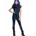 Disney Costumes | Cosplay 4pc Mal Descendants Costume 14 16 Xl | Color: Blue/Purple | Size: 14-16 Xl