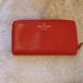 Kate Spade Bags | Kate Spade Lg. Red Wallet | Color: Green/Red | Size: Os