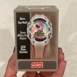 Disney Accessories | Disney Minnie Mouse Kids' Digital Watch In White & Pink | Color: Pink/White | Size: Osg