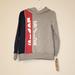 Levi's Shirts & Tops | Levi's Kids Unisex Grey Color Block Logo Long Sleeve Hooded Fleece Sweatshirt 4t | Color: Gray/Red | Size: 4tb