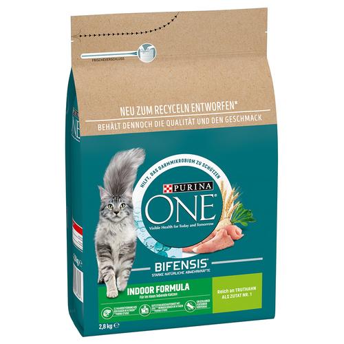 2,8kg PURINA ONE Indoor Formula Katzenfutter trocken