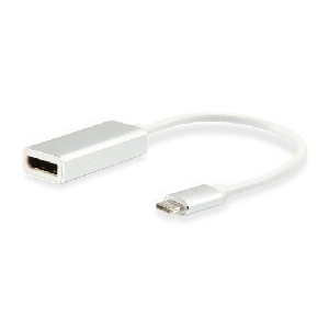 equip 133458 USB Type C Male to DisplayPort Female Adapter, 15cm Image