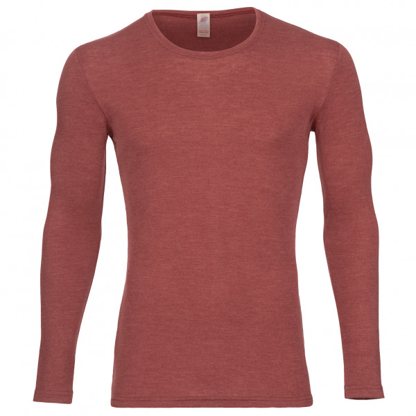 Engel - Shirt L/S - Merinounterwäsche Gr 50/52 rot