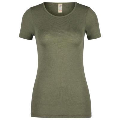 Engel - Women's Unterhemd S/S - Merinounterwäsche Gr 38/40 oliv