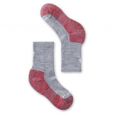 Smartwool - Kid's Hike Light Cushion Crew - Multifunktionssocken Unisex M | EU 29-32 grau Image