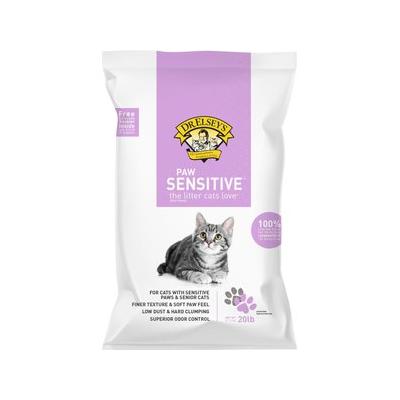 Dr. Elsey's Paw Sensitive Clumping Clay Cat Litter, 20-lb bag