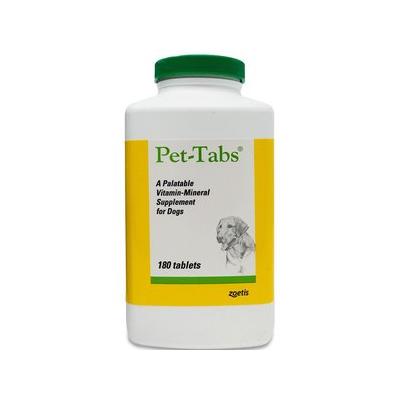 Pet-Tabs Vitamin-Mineral Dog Supplement, 180 count