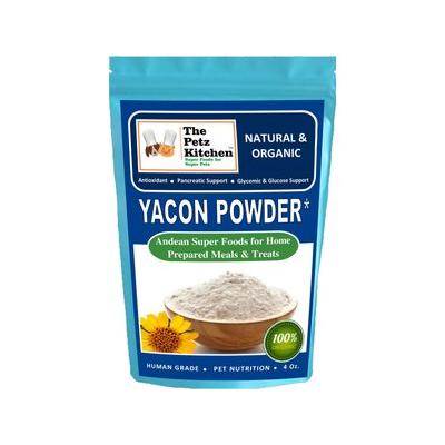 The Petz Kitchen Yacon Powder Dog & Cat Supplement, 4-oz bag