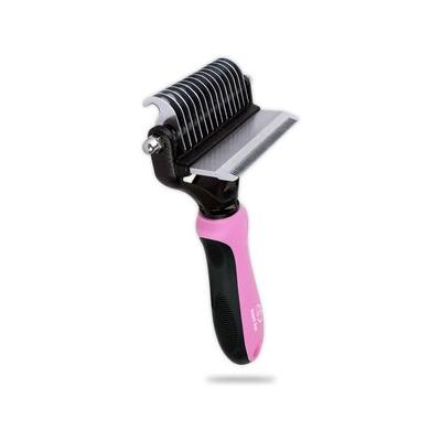 Ozark Pet Dog & Cat Brush, Pink, Large