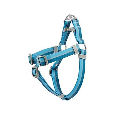 Frisco Outdoor Two Tone Waterproof Stinkproof PVC Dog Harness, River Blue, L - Girth: 23 - 36-in