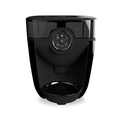 Whisker Feeder-Robot Smoke Hopper Dog & Cat Feeder, Black, 32-cup