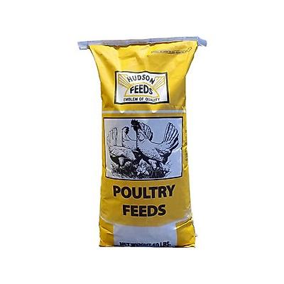 Hudson Feeds Poultry Feeds 24% Pellet Game Bird Food, 50-lb bag