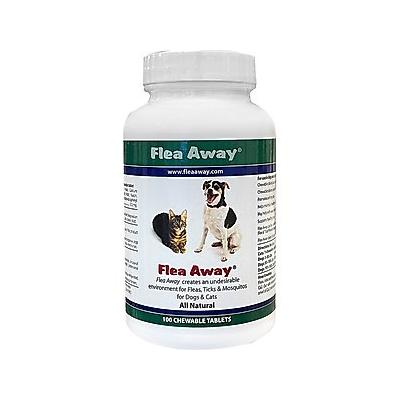 Flea Away Flea, Tick & Mosquito Repellent for Dogs & Cats, 100 chews