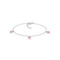 Elli - Kinder Herzen Heart Zirkonia Erbskette 925 Silber Armbänder & Armreife Damen