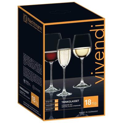 Nachtmann - Vivendi Wein- und Sektgläser 18er Set Gläser