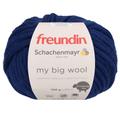 my big wool von freundin x Schachenmayr, Indigo Blue, aus Schurwolle