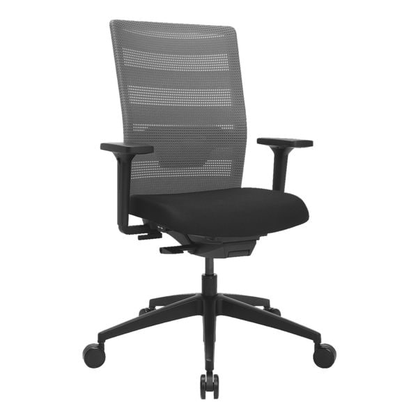 Topstar Bürodrehstuhl »AirWork« inkl. Armlehnen grau, 68 cm