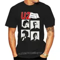 Nouveau 1985 U2 Vintage 80'S prohitour Rock Band T-Shirt S-2Xl Harajuku Streetwear Chemise Hommes