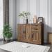 Modern Wood Buffet Sideboard with 2 doors&1 Storage and 2drawers