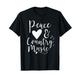 Peace Love and Country Music T-Shirt