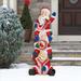 Design Toscano Illuminated Christmas Crew of Santas Sculpture - Multi