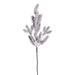 Vickerman 25.5" Snowy Glitter Aritificial Pinecone Fir Spray, 3 per bag.