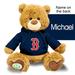 Navy Boston Red Sox Personalized Plush Polly Bear