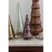 The Holiday Aisle® Jewel Tree, Glass in Pink/Red | 12 H x 5.5 W x 5.5 D in | Wayfair 1439B9B094364153BE11AEA82497AC2D