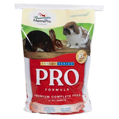 Manna Pro Select Series PRO Formula Premium Pelleted Feed for Rabbits, 50 lbs.