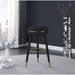 Everly Quinn Solid Wood Bar & Counter Stool Wood in Black | Bar Stool (30" Seat Height) | Wayfair 426EE21F2FC846618E4124C2E6F33F4C