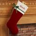 Personalization Mall Winter Classic Stocking Polyester in Red | 17 H x 8 W in | Wayfair 16279-B