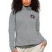 Women's Antigua Heather Gray Columbus Blue Jackets Primary Logo Course Full-Zip Jacket