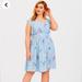 Torrid Dresses | Challis Skater Dress | Color: Blue | Size: 2x