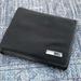 Gucci Bags | Gucci Wallet Card Holder Canvas Leather Bifold Black Billfold Made In Italy Auth | Color: Black | Size: Os