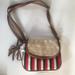 American Eagle Outfitters Bags | New Vintage American Eagle Outfitters Fold Top Crossbody | Color: Red/White | Size: Os