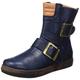 Andrea Conti Damen Boot Mode-Stiefel, d.blau/Cognac, 39 EU